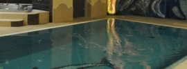 Basen w hotelu Dziki Potok